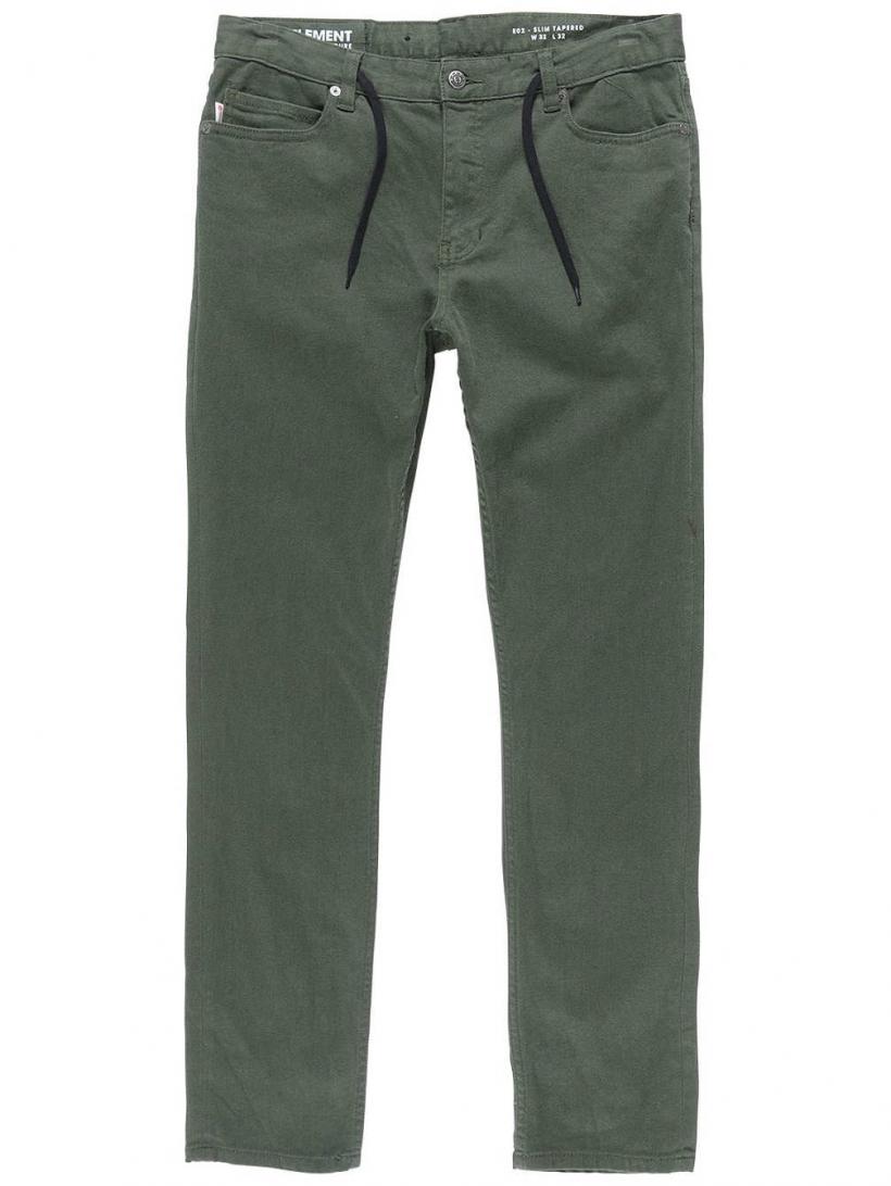 Element E02 Color Pants Olive Drab | Mens Chino Pants