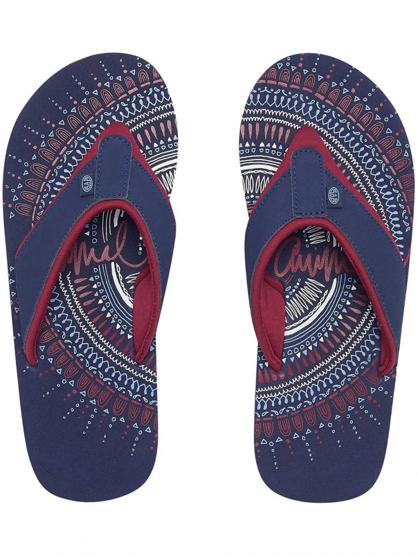 Animal Swish Placement Mid Navy Blue | Mens/Womens Sandals