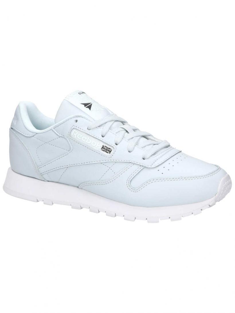 Reebok Classic Leather x FACE Cloudy Blue/White/Black | Mens/Womens Sneakers