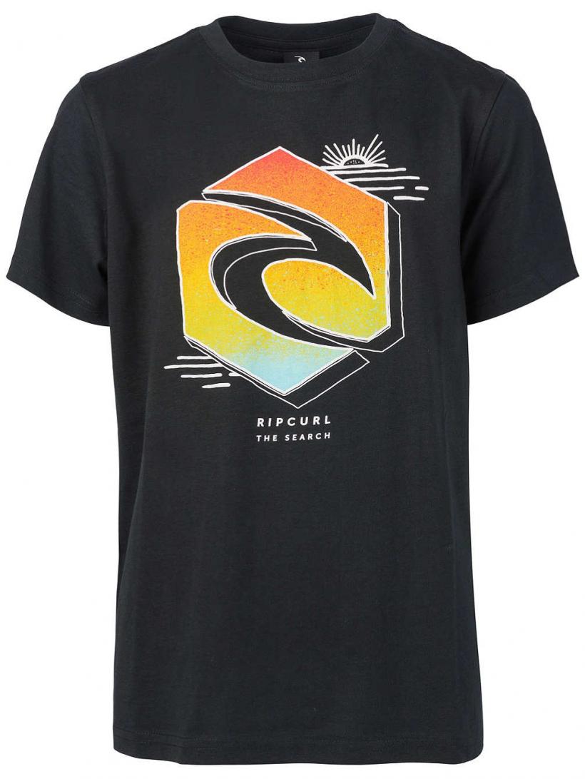 Rip Curl Gang Paradise T-Shirt Black | Mens T-Shirts