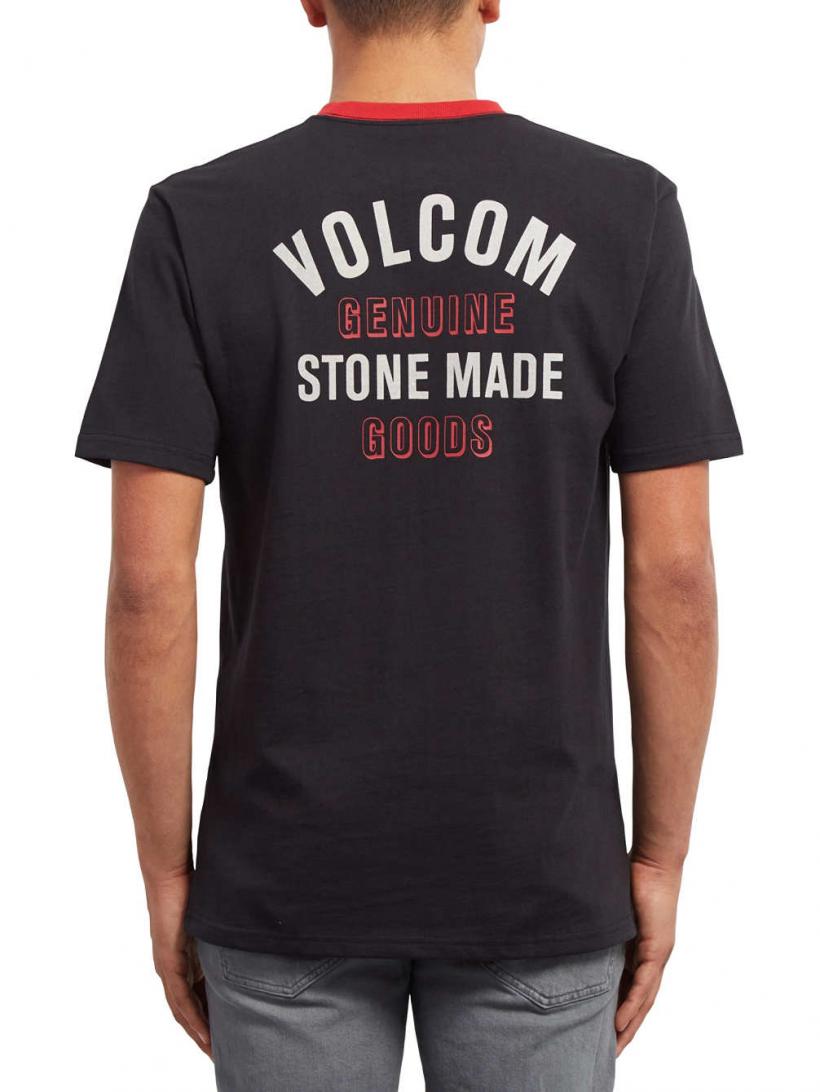 Volcom Safe Bet Rng Hw T-Shirt Engine Red | Mens T-Shirts