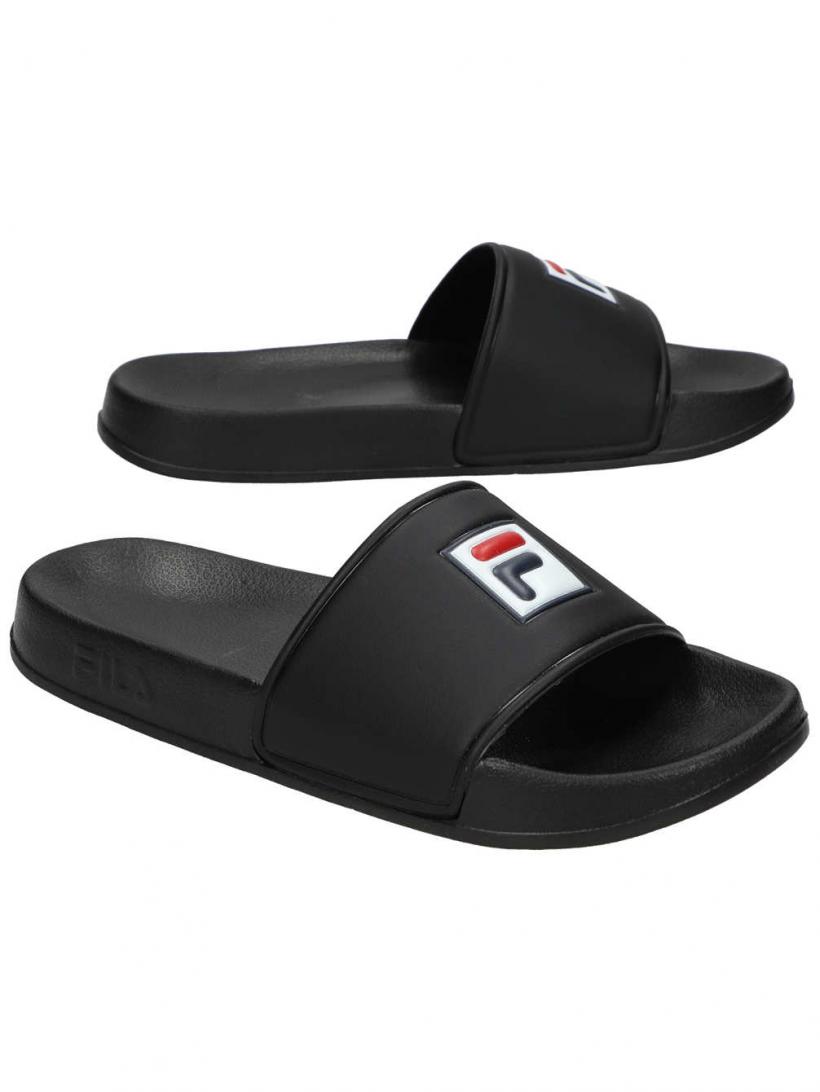Fila Palm Beach Slip-Ons Black | Mens Sandals
